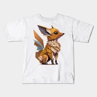 Animal origami ficticio #9 Kids T-Shirt